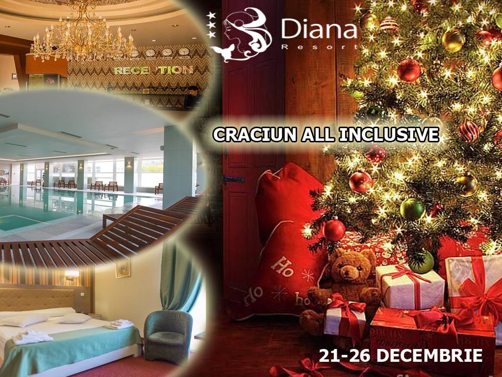 Poza Craciun in Baile Herculane! Diana Resort 3* te asteapta cu pachete de 4/5 nopti cu ALL INCLUSIVE, obiceiuri traditionale de Craciun si acces la magnificul spa Diviana! 1